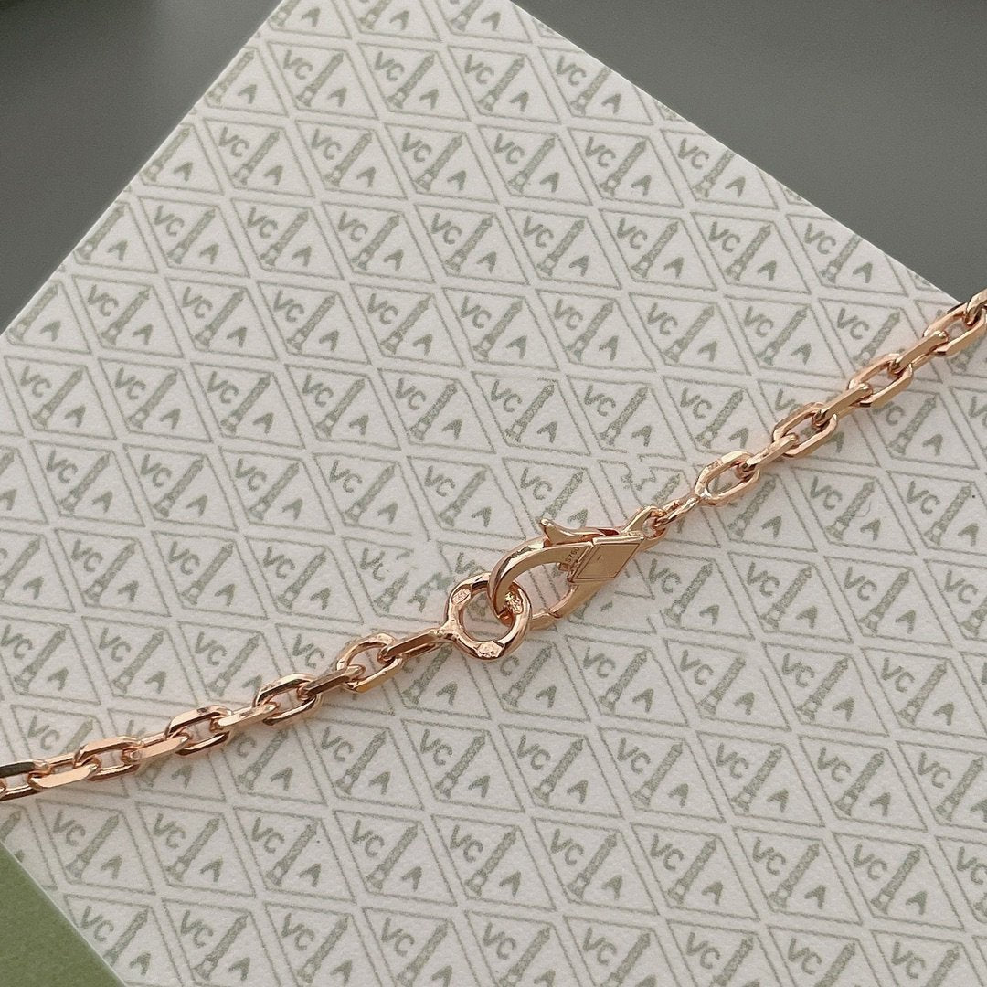 ¡®Veyra Jewelry¡¯LUCKY SPRING 15 MOTIFS ROSE GOLD NECKLACE
