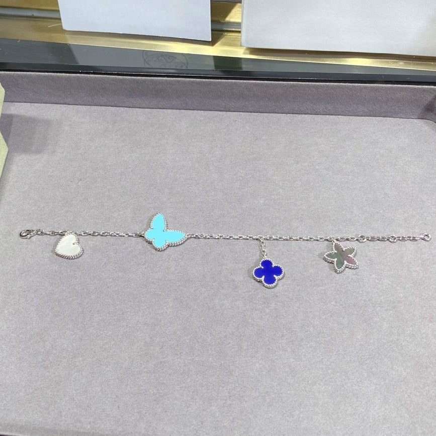 ¡®Veyra Jewelry¡¯LUCKY SPRING SILVER BRACELET 4 MOTIF