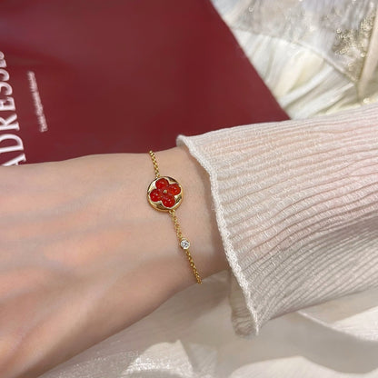 ¡®Veyra Jewelry¡¯SUN PEDANT CARNELIAN BRACELET