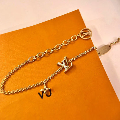 ¡®Veyra Jewelry¡¯LOGO STAR MOTIF GOLD BRACELET