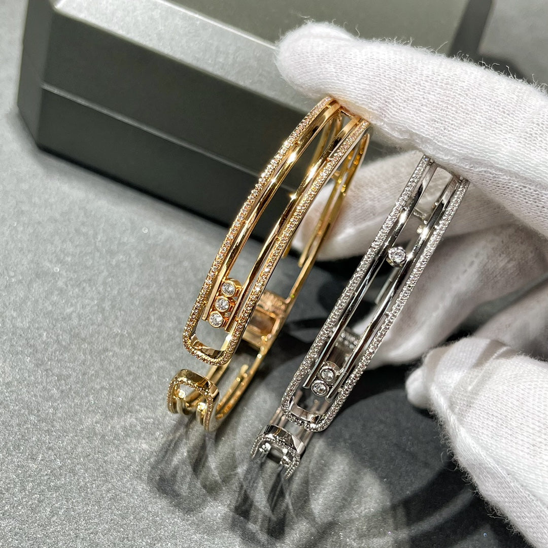 [Veyra Jewelry]MOVE 10TH PAVED DIAMOND BRACELET