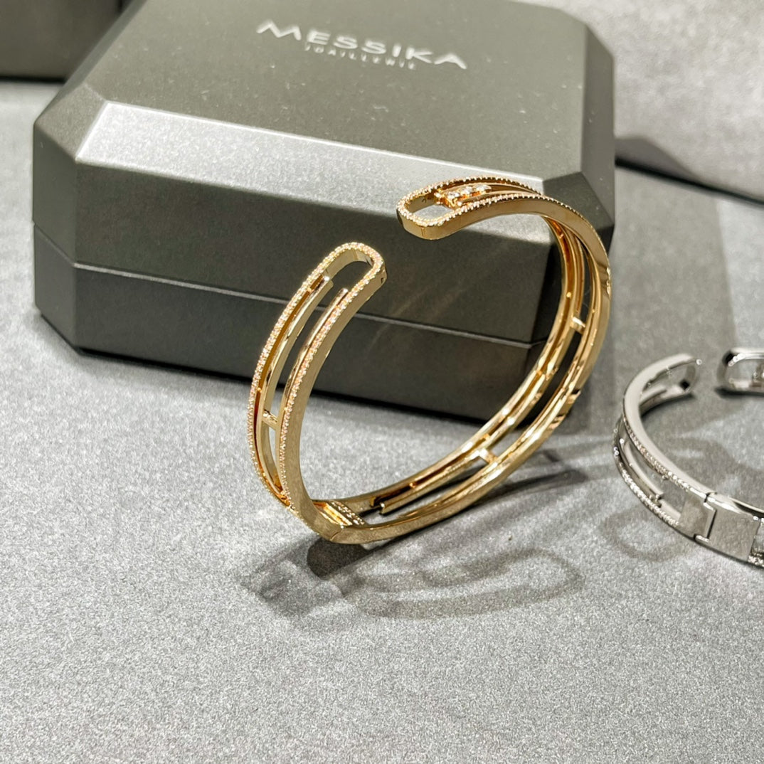 [Veyra Jewelry]MOVE 10TH PAVED DIAMOND BRACELET