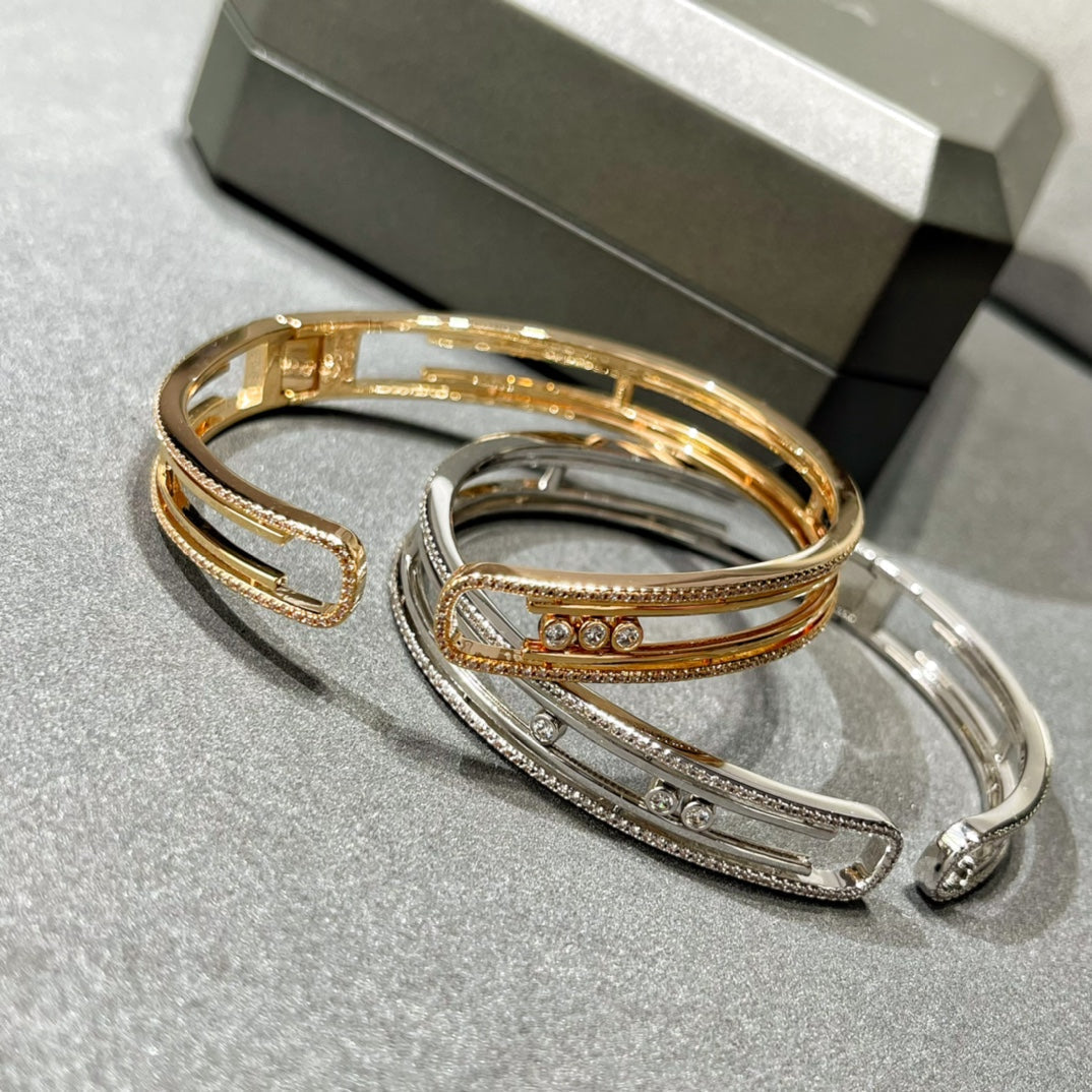 [Veyra Jewelry]MOVE 10TH PAVED DIAMOND BRACELET