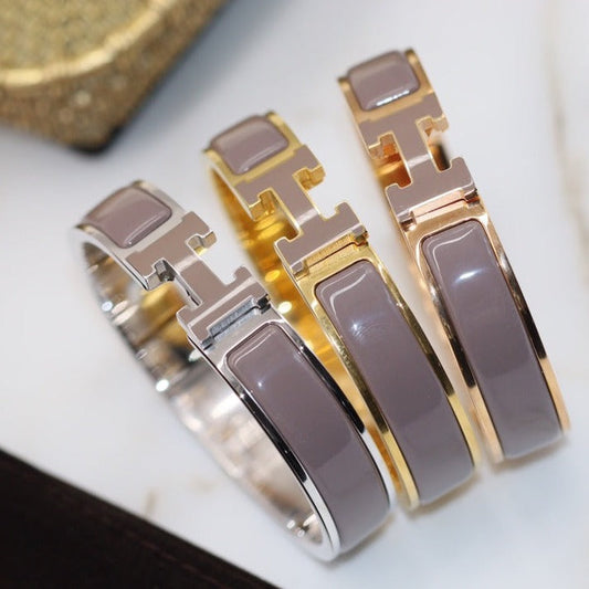 ¡®Veyra Jewelry¡¯H BRACELET 12MM BROWN