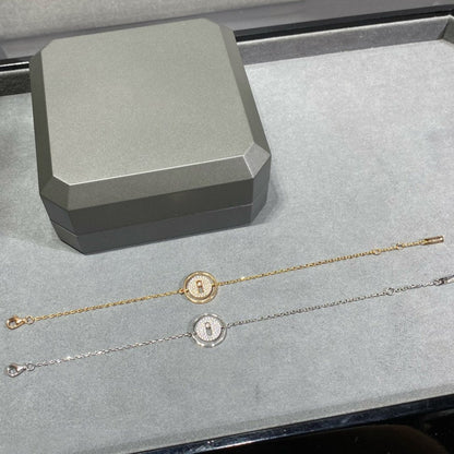 [Veyra Jewelry]LUCKY MOVE DIAMOND PAVED BRACELET