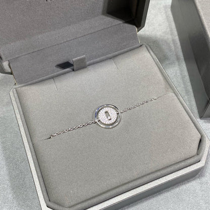 [Veyra Jewelry]LUCKY MOVE DIAMOND PAVED BRACELET