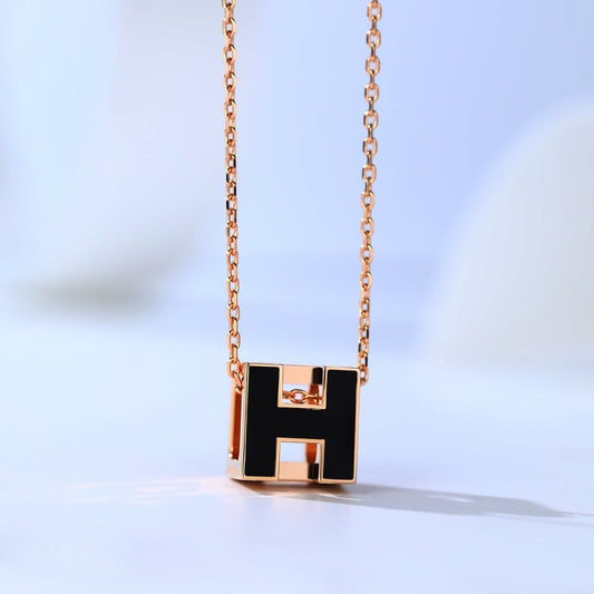 ¡®Veyra Jewelry¡¯H CAGE PINK GOLD NECKLACE