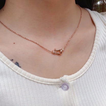 ¡®Veyra Jewelry¡¯FORCE 10 PINK GOLD DIAMOND NECKLACE