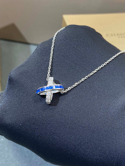 ¡®Veyra Jewelry¡¯LIENS DIAMOND SILVER NECKLACE