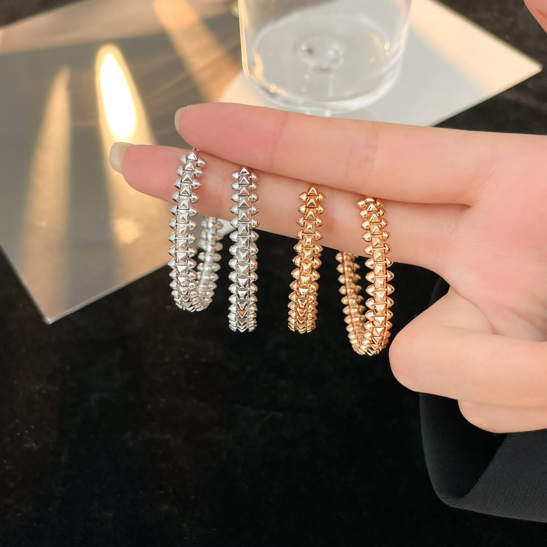 ¡®Veyra Jewelry¡¯CLASH HOOP EARRINGS