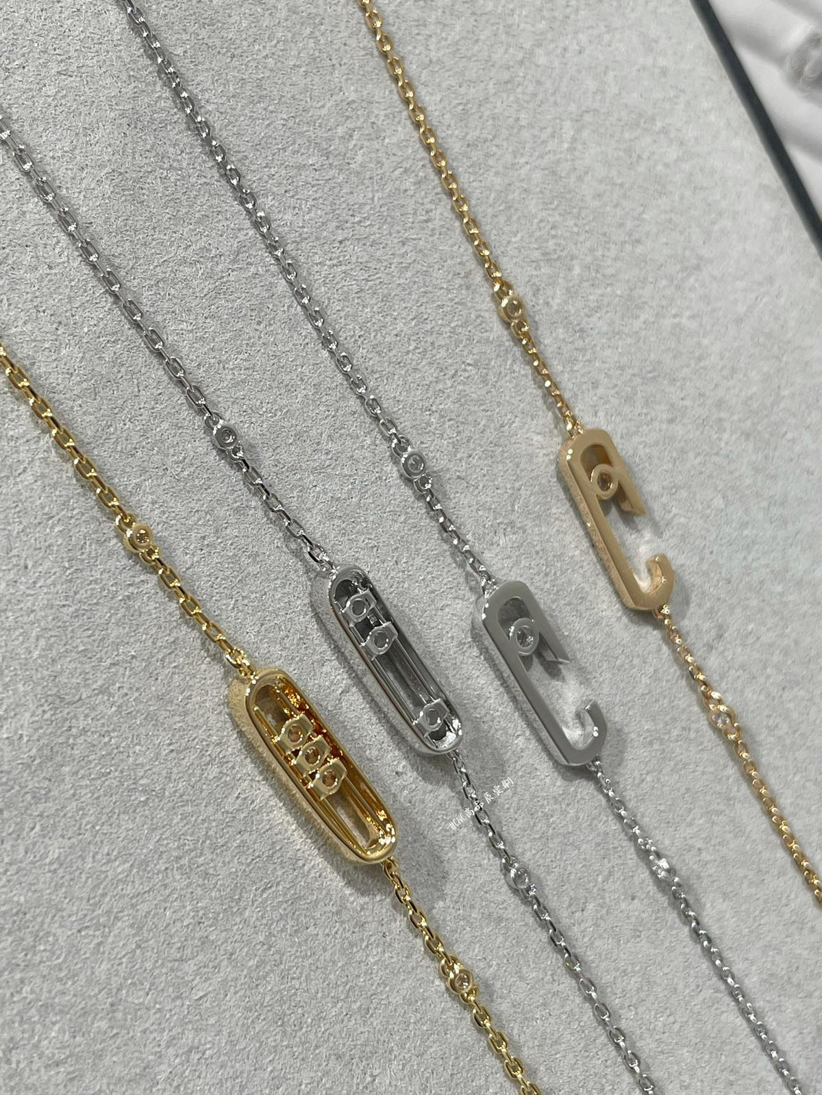 [Veyra Jewelry]BABY MOVE DIAMOND BRACELET(Adjustable length)