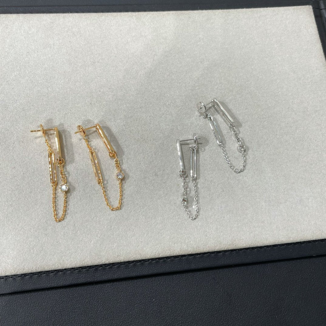 ¡®Veyra Jewelry¡¯CHAINE CHAOS DIAMOND DROP EARRINGS