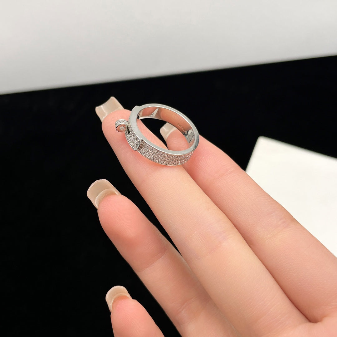 ¡®Veyra Jewelry¡¯KELLY SILVER DIAMOND RING