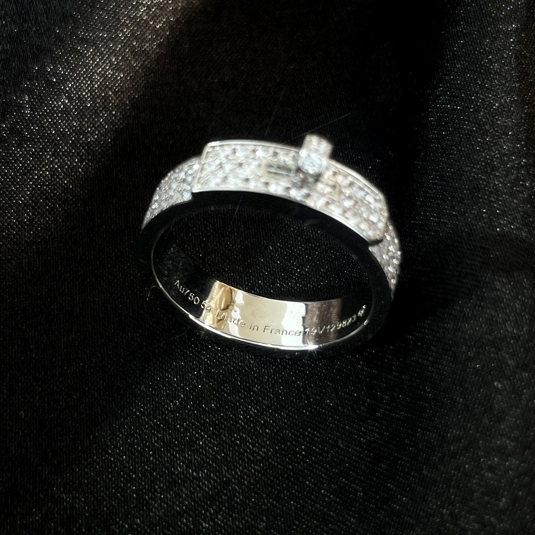 ¡®Veyra Jewelry¡¯KELLY SILVER DIAMOND RING