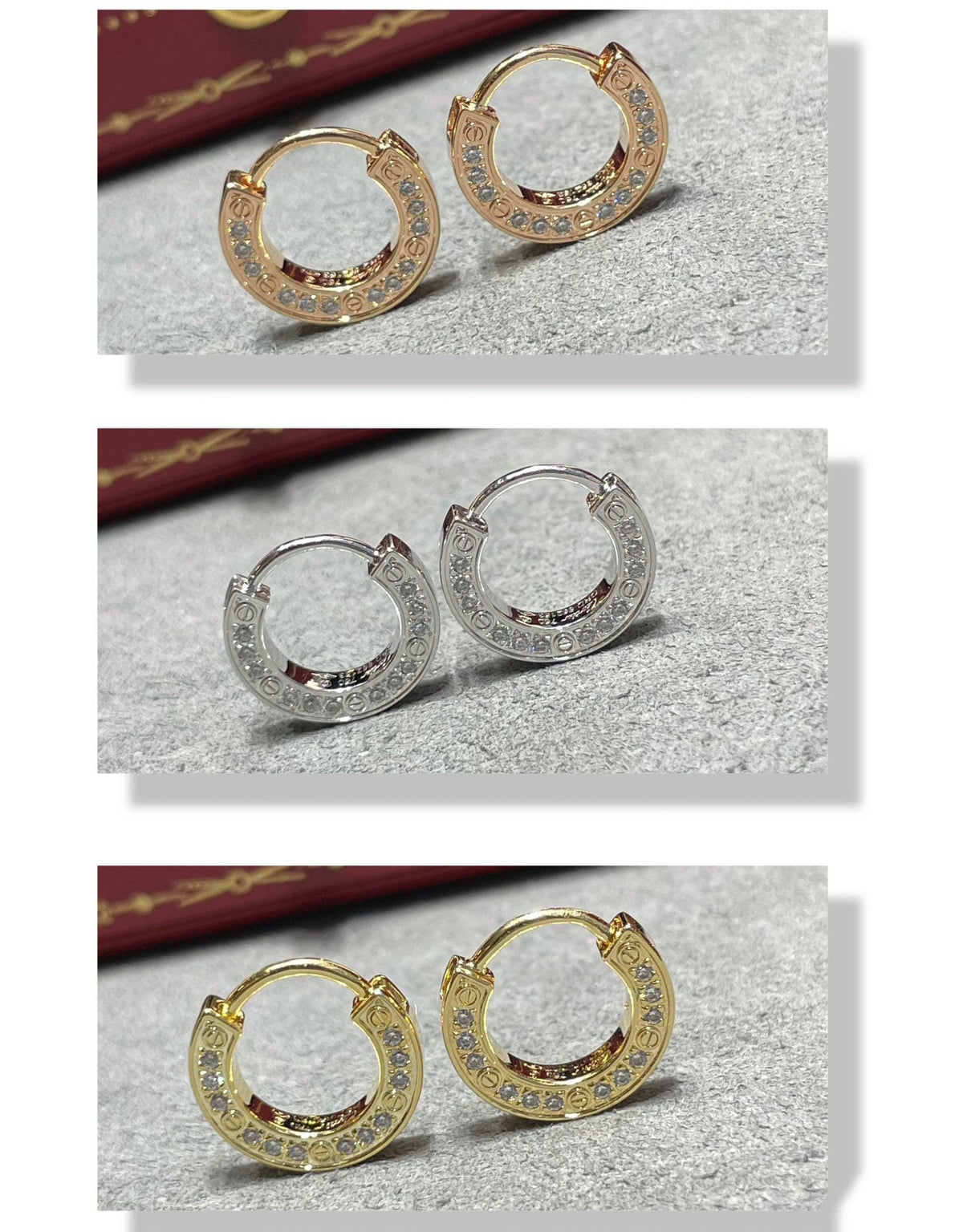 ¡®Veyra Jewelry¡¯LOVE DIAMOND EARRINGS