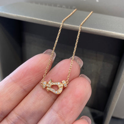 ¡®Veyra Jewelry¡¯FORCE 10 DIAMOND PINK GOLD NECKLACE MINI MODEL