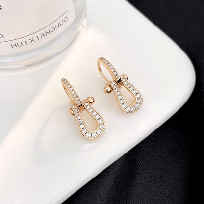 ¡®Veyra Jewelry¡¯FORCE 10 FULL DIAMOND DROP EARRINGS MEDIUM MODEL