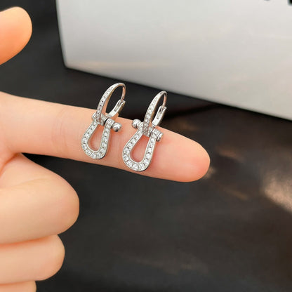 ¡®Veyra Jewelry¡¯FORCE 10 FULL DIAMOND DROP EARRINGS MEDIUM MODEL