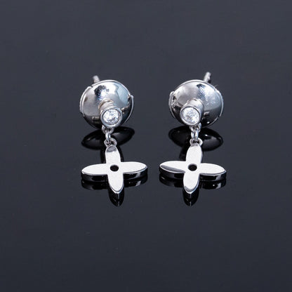 ¡®Veyra Jewelry¡¯VIDYLLE SILVER DIAMOND MINI DROP EARRINGS