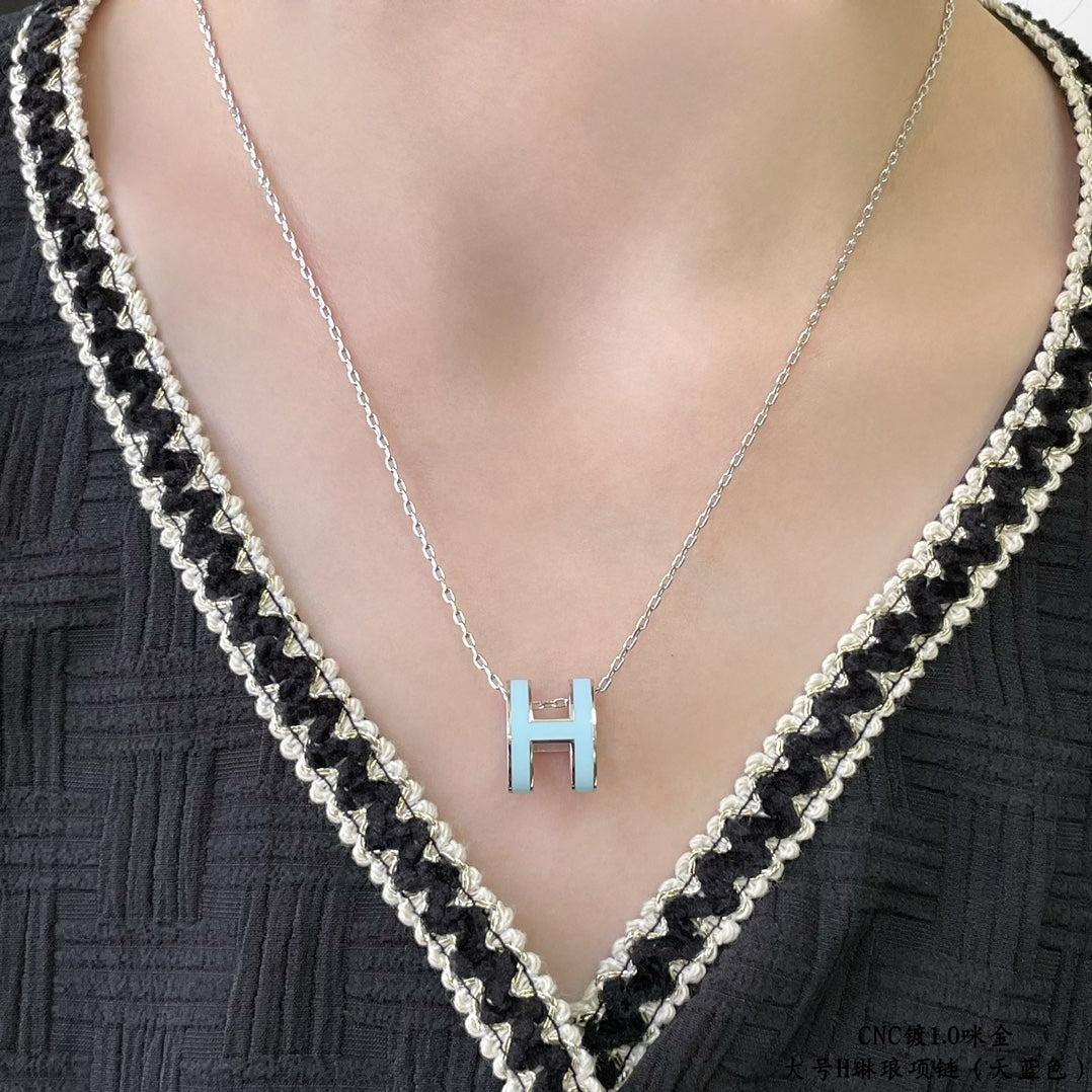 ¡®Veyra Jewelry¡¯POP H SKY BLUE NECKLACE