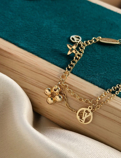¡®Veyra Jewelry¡¯BLOOMING PINK GOLD MOP BRACELET