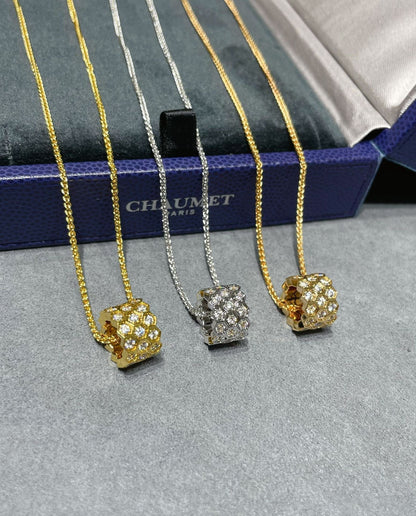 ¡®Veyra Jewelry¡¯BEE LOVE DIAMOND PAVED 3 ROW NECKLACE