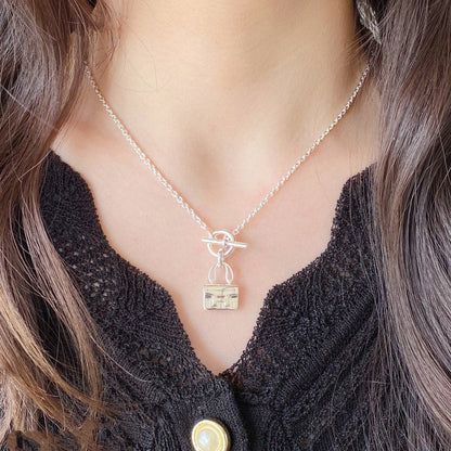 ¡®Veyra Jewelry¡¯CONSTANCE PEDANT SILVER NECKLACE