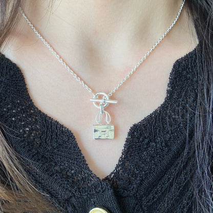 ¡®Veyra Jewelry¡¯CONSTANCE PEDANT SILVER NECKLACE