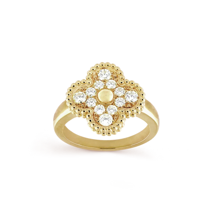 ¡®Veyra Jewelry¡¯CLOVER DIAMOND RING