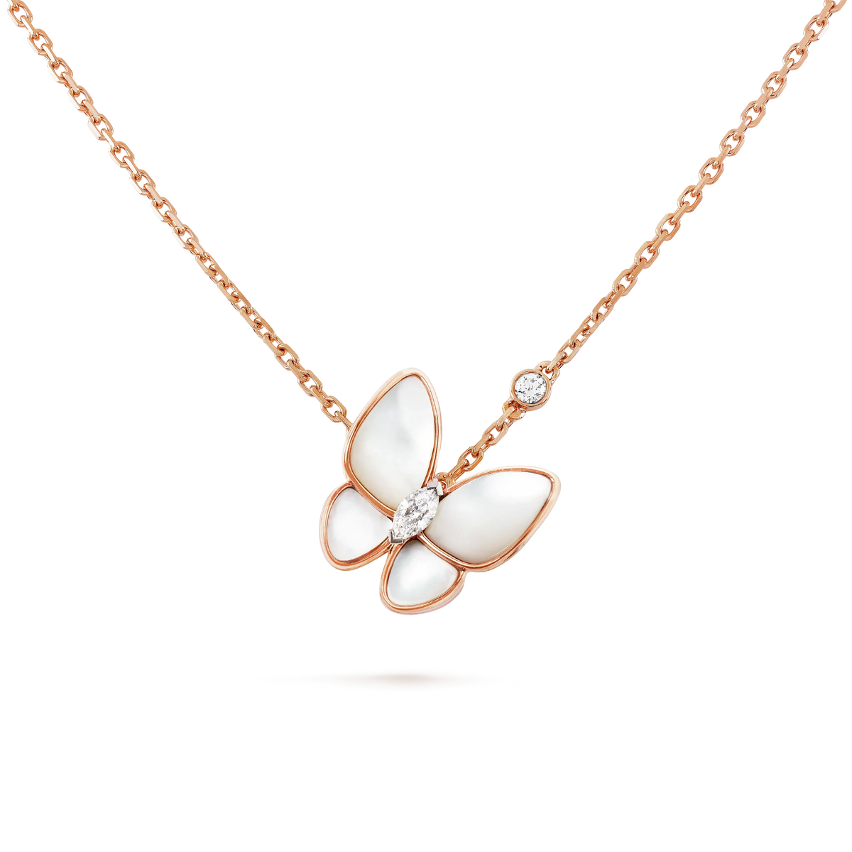 ¡®Veyra Jewelry¡¯BUTTERFLY MOP DIAMOND NECKLACE