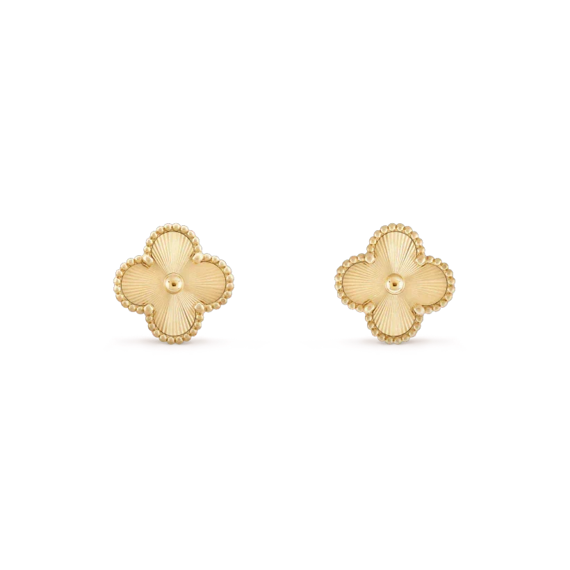 ¡®Veyra Jewelry¡¯CLOVER MINI 9.5MM LASER EARRINGS