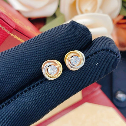 ¡®Veyra Jewelry¡¯Pave Stud Earrings