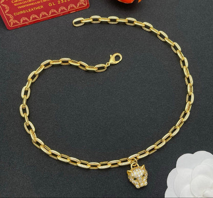 ¡®Veyra Jewelry¡¯Lion Head Link Chain Necklace