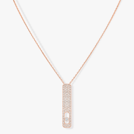 [Veyra Jewelry]MY FIRST DIAMOND PAVED NECKLACE