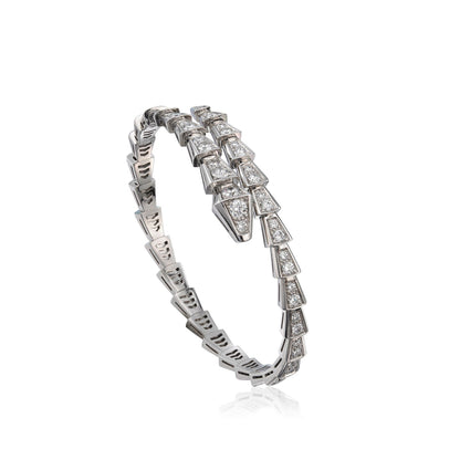 [Veyra Jewelry]SERPENTI BRACELET 6MM SILVER DIAMOND