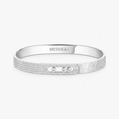 [Veyra Jewelry] 2026 BRAND-NEW FROSTED BRACELET WITH DIAMONDS THREE COLORS