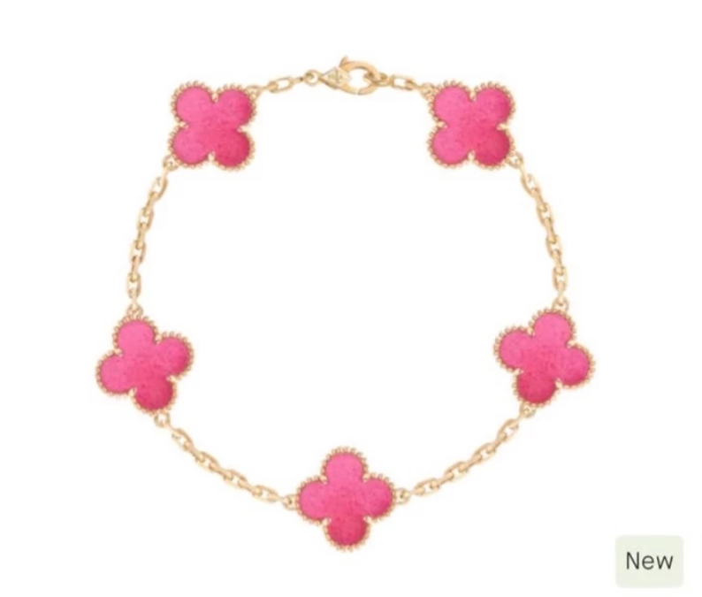 [Veyra Jewelry ] 26 NEW PINK BUBBLE ENAMEL SET