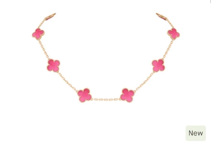 [Veyra Jewelry ] 26 NEW PINK BUBBLE ENAMEL SET