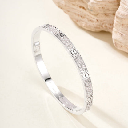¡®Veyra Jewelry¡¯LOVE BRACELET 4.8MM DIAMOND-PAVED