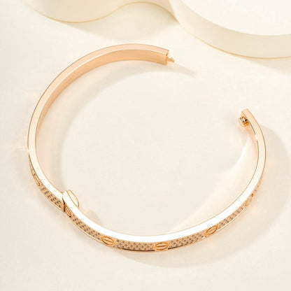 ¡®Veyra Jewelry¡¯LOVE BRACELET 4.8MM DIAMOND-PAVED