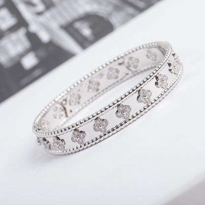 ¡®Veyra Jewelry¡¯CLOVER BRACELET 8MM DIAMONDS