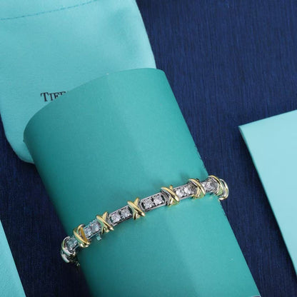 [Veyra Jewelry]New 16-stone diamond bracelet
