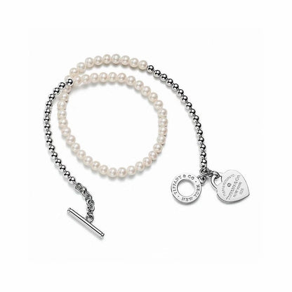 [Veyra Jewelry] Double-clasp Pearl Necklace、Bracelet