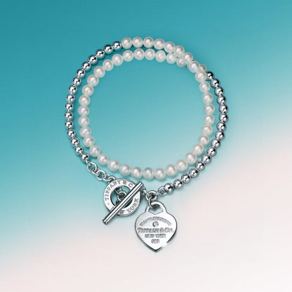 [Veyra Jewelry] Double-clasp Pearl Necklace、Bracelet