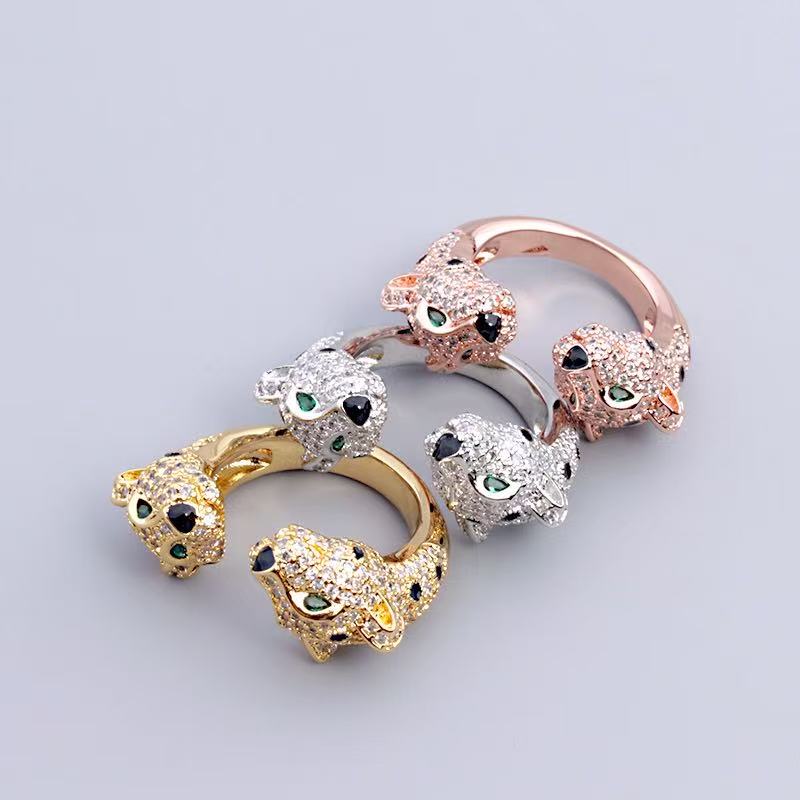 [Veyra Jewelry] Full Diamond Panther Bangle & Ring