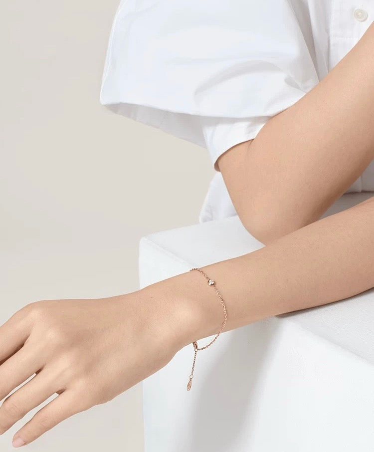 [Veyra Jewelry] UFO Series Single Diamond Bracelet