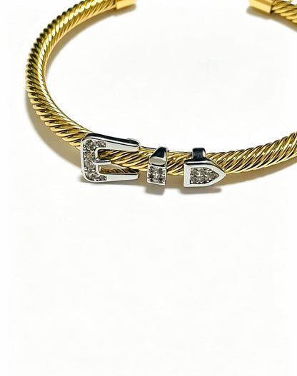 ¡®Veyra Jewelry26 New Open Horseshoe Bangle