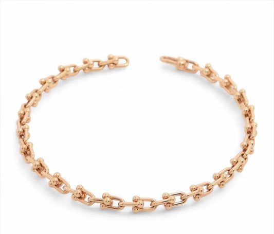 [Veyra Jewelry] T Micro Link Bracelet