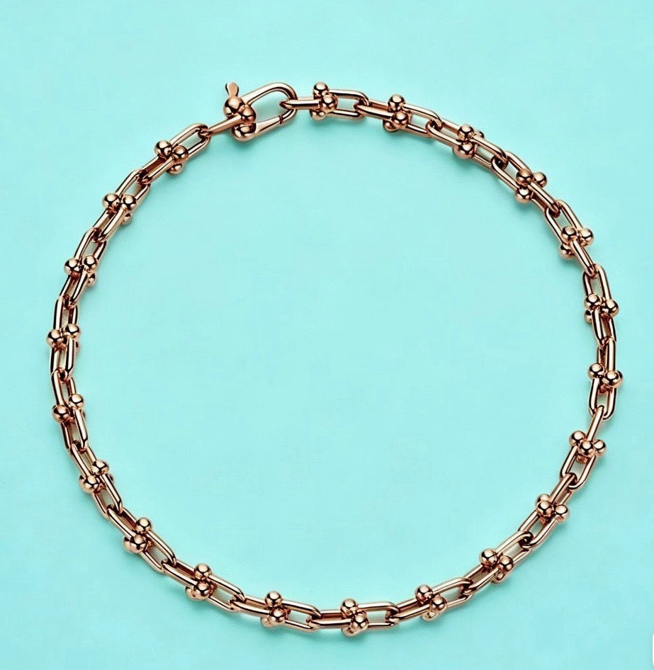 [Veyra Jewelry] T Micro Link Bracelet