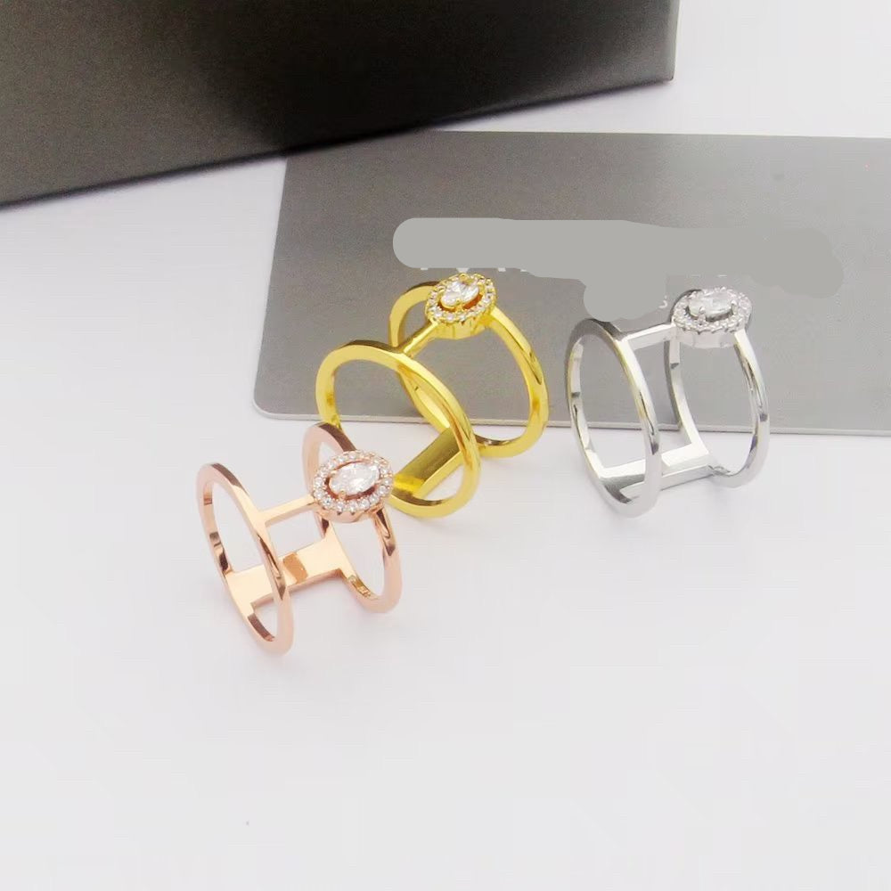[Veyra Jewelry]Move Romane Diamond Ring（副本）